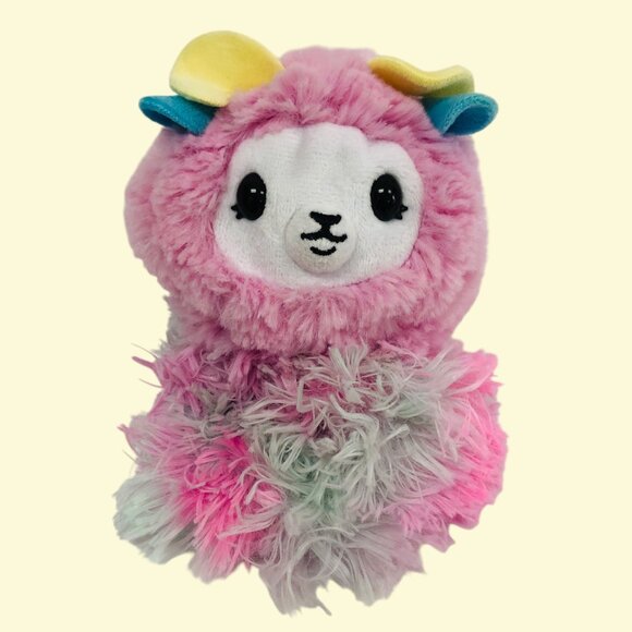Pikmi Pops Pikmi Flips 2017 Cotton Candy 4" Bailey The Sheep Reversible Plush - Picture 2 of 5